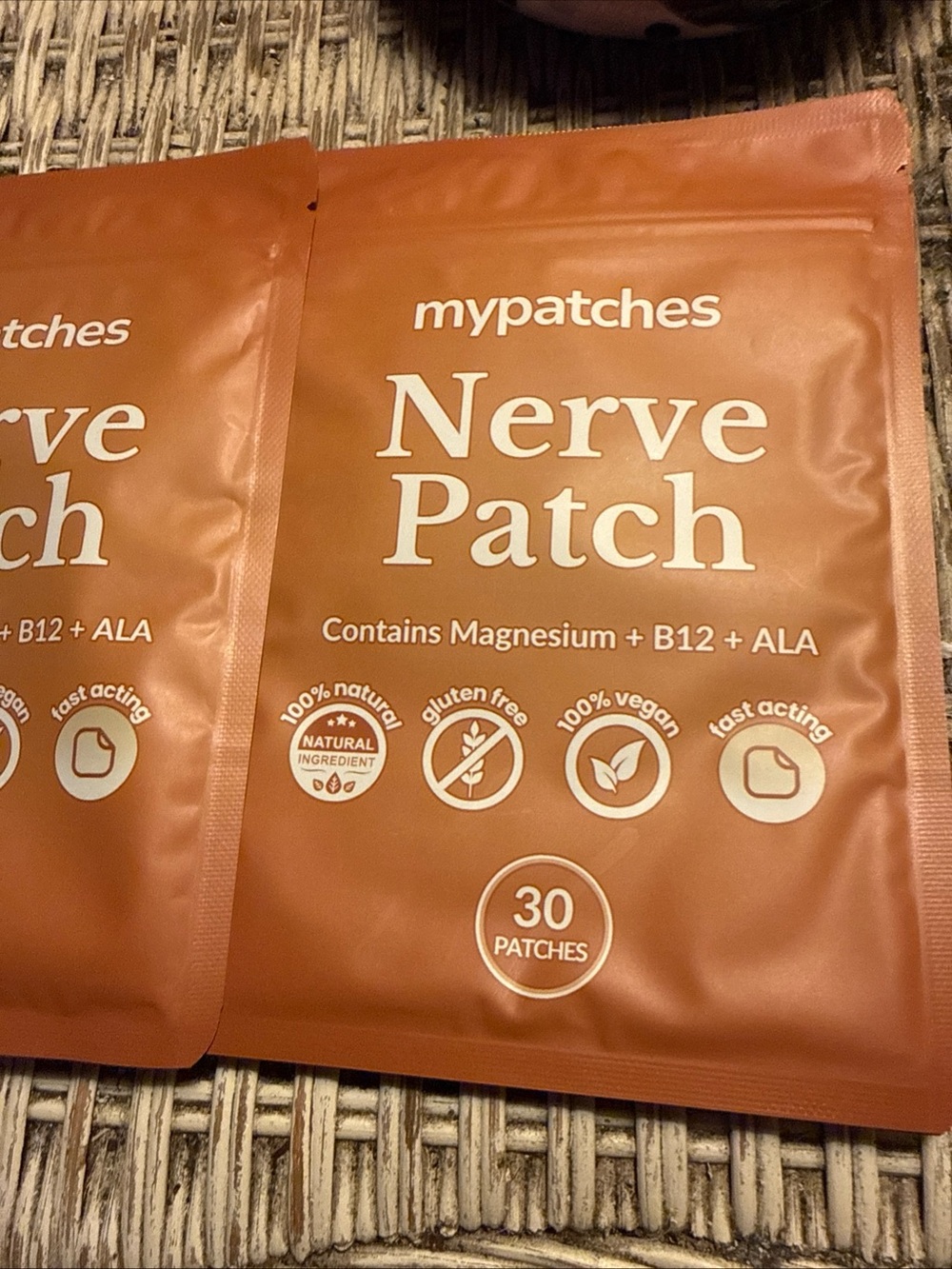 My patches  Nerve Relief Patch Pouch - Orange